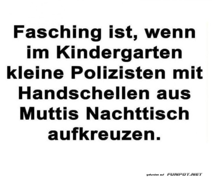 Klein, aber oho: Mini-Cops im Faschingsmodus!