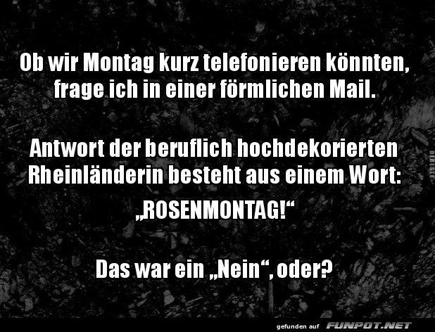 Montage und Missverst�ndnisse