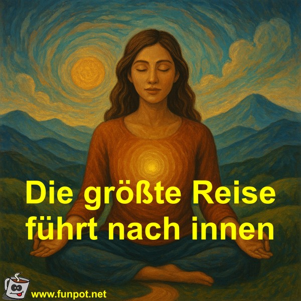 Die gr��te Reise f�hrt nach innen