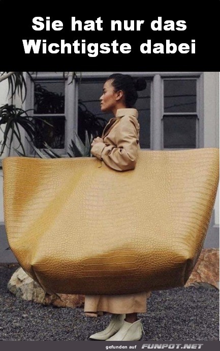 Nur das Wichtigste dabei