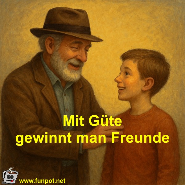 Mit G�te gewinnt man Freunde