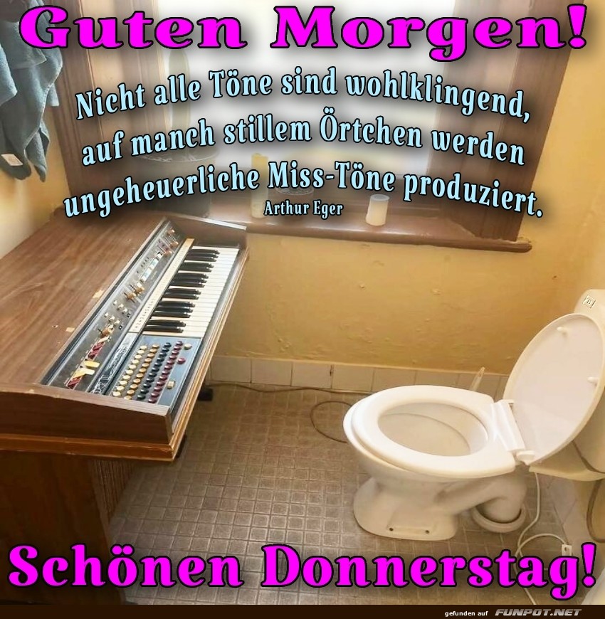 Klo-Konzerte der besonderen Art