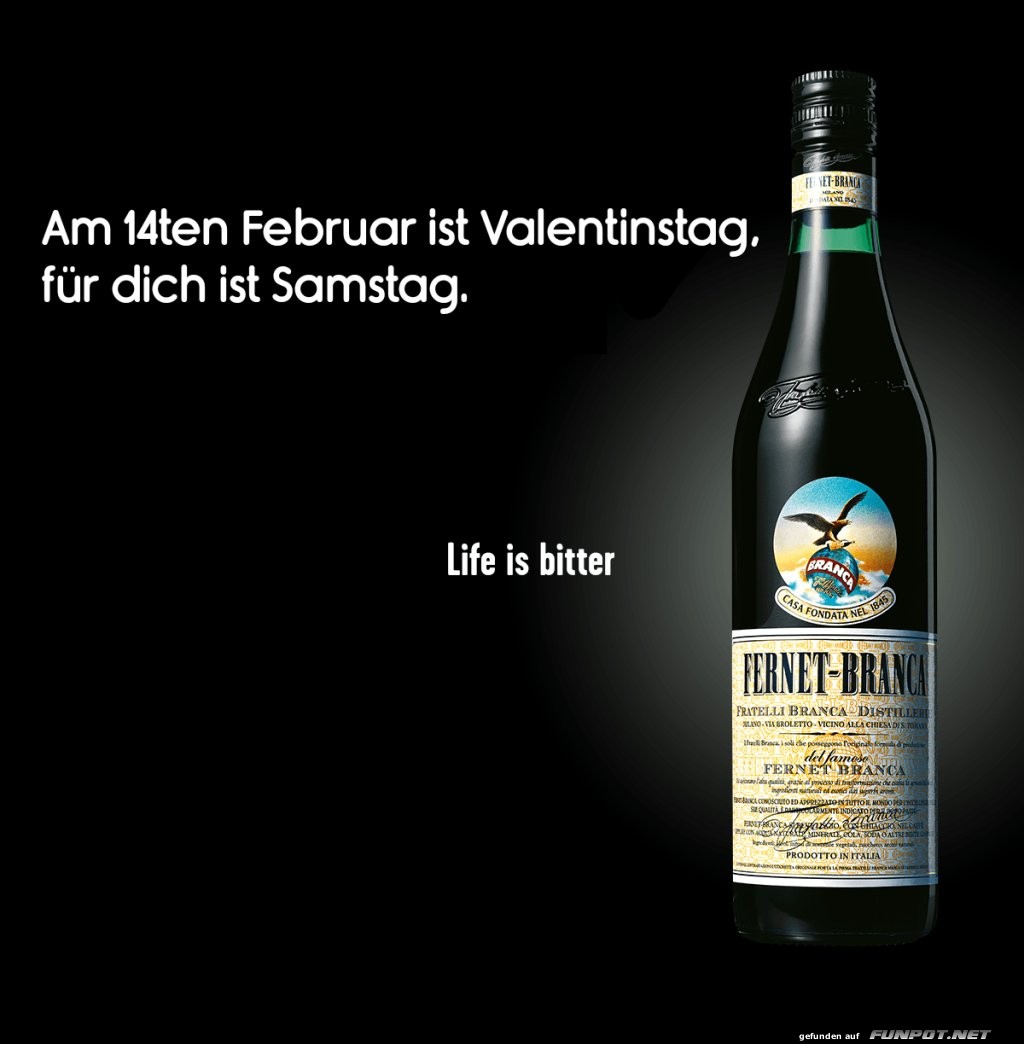 Wenn Samstag dein Valentinstag ist!