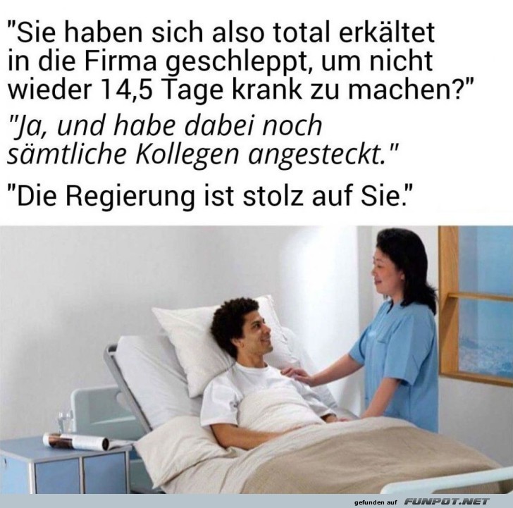 Büroheld trotz Erkältung: Mission erfüllt!