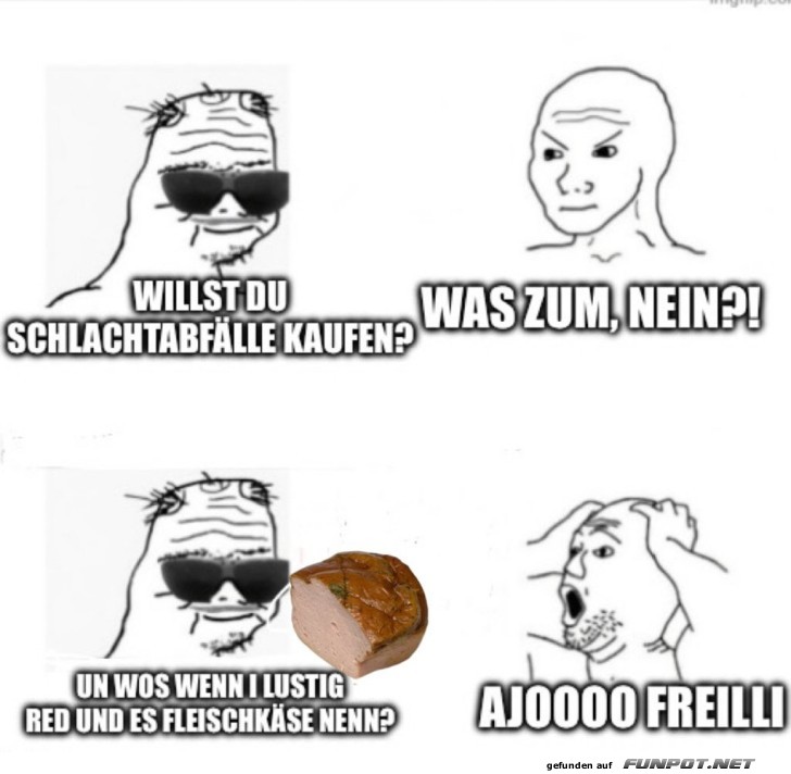 Wenn Fleischkäse eine Offenbarung wird