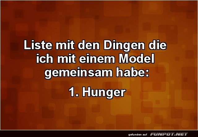 Gemeinsame Liste: Hunger vereint alle!