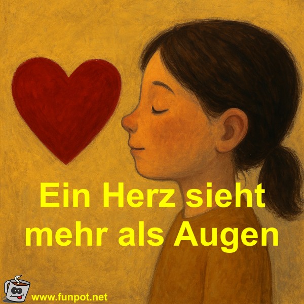 Ein Herz sieht mehr als Augen Ein Herz sieht mehr als Augen