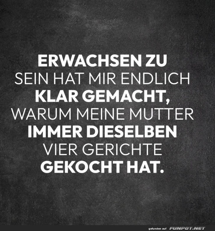 Das Geheimnis der Vier-Gerichte-Formel