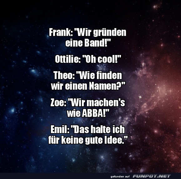 Die ABBA-Parodie f�r Fortgeschrittene