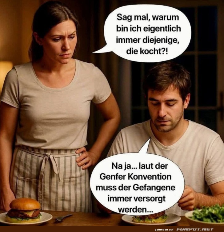 Kochen per Genfer Konvention