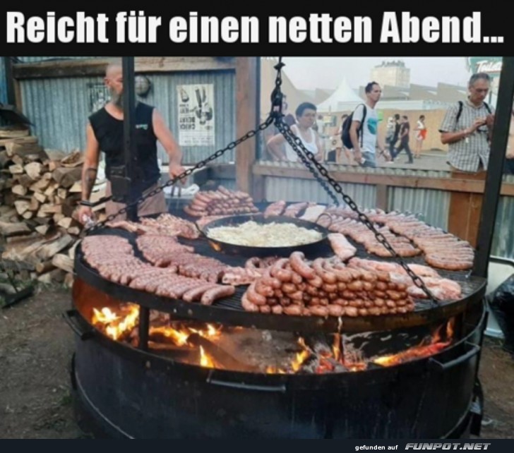 Reicht f�r einen netten Abend mit Freunden