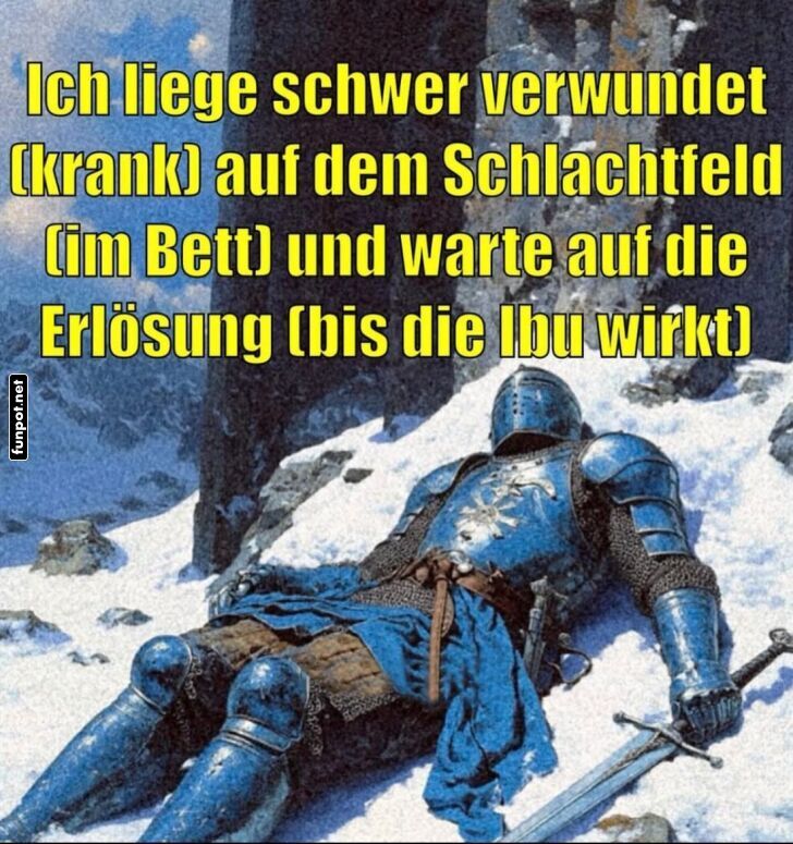 Ritter der Erkältung erwartet Erlösung Ritter der Erkältung erwartet Erlösung