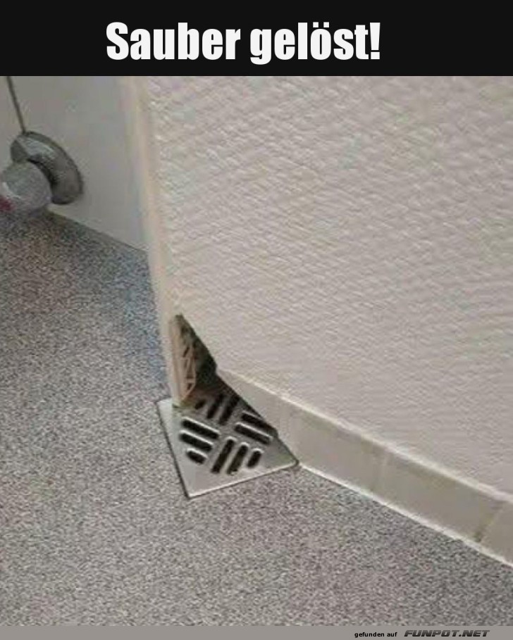 Perfekte Nasszellen-Geometrie