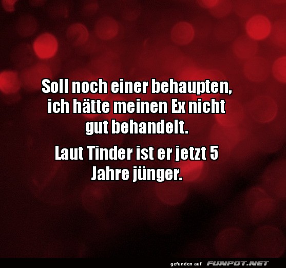 Ex-Geschichten und Tinder-Jahre