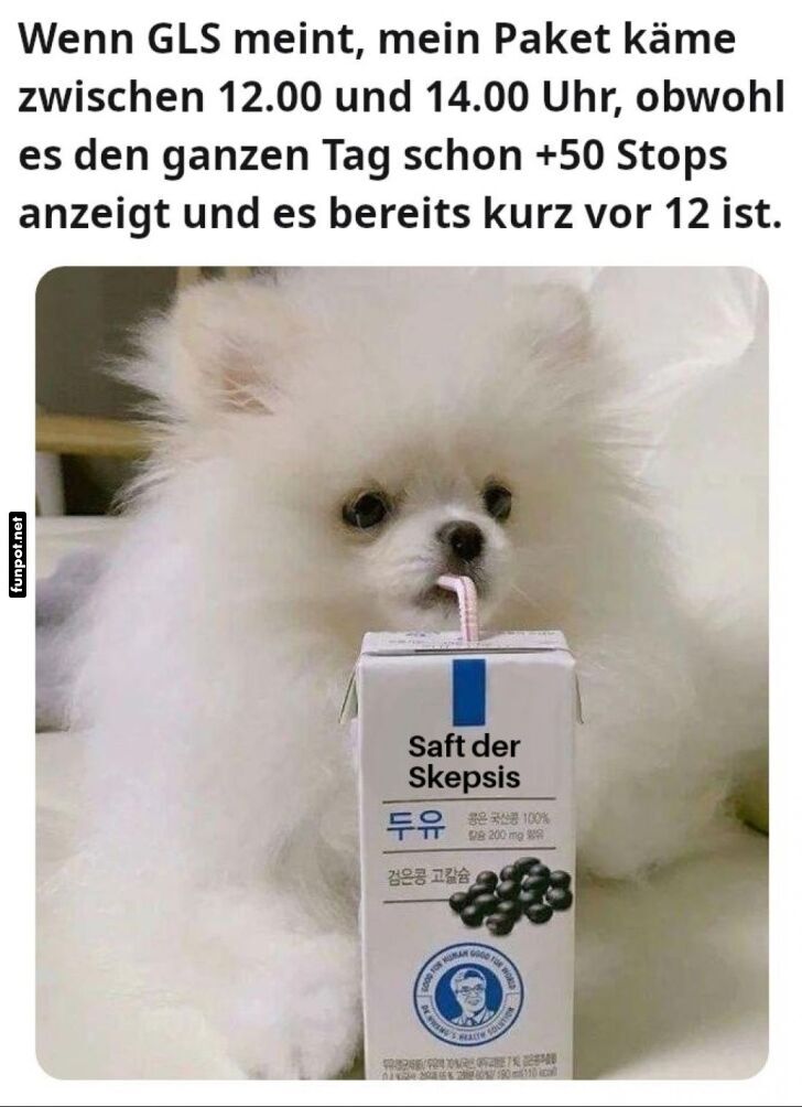 Paket-Prognosen: Saft der Skepsis inklusive!