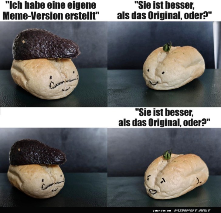 Wenn Br�tchen zu Meme-K�nstlern werden