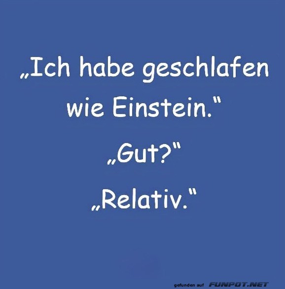 Einsteins Schlafgeheimnis gel�ftet
