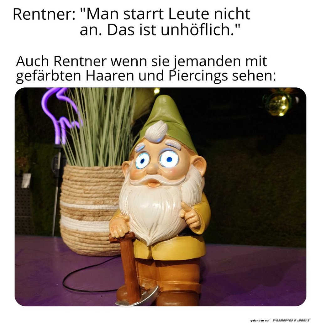 Wenn Opa den Punk sieht