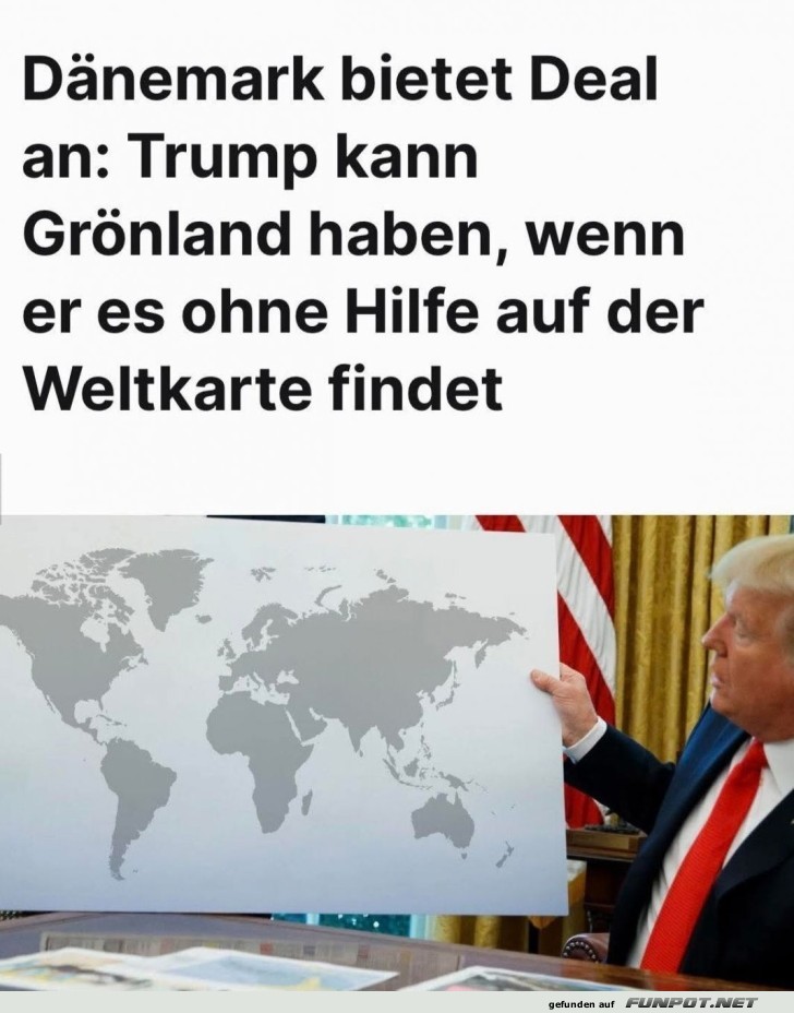 Epische Schnitzeljagd: Findet Trump Gr�nland?