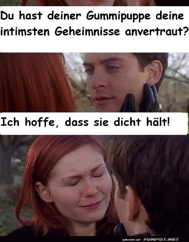 Geheime Gest�ndnisse und Gummipuppen