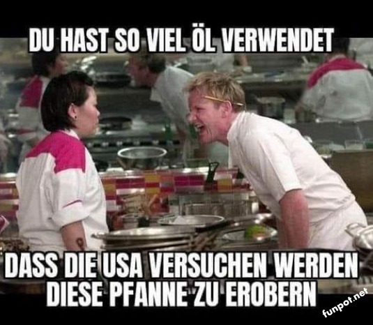 �lkrisen im Restaurant!