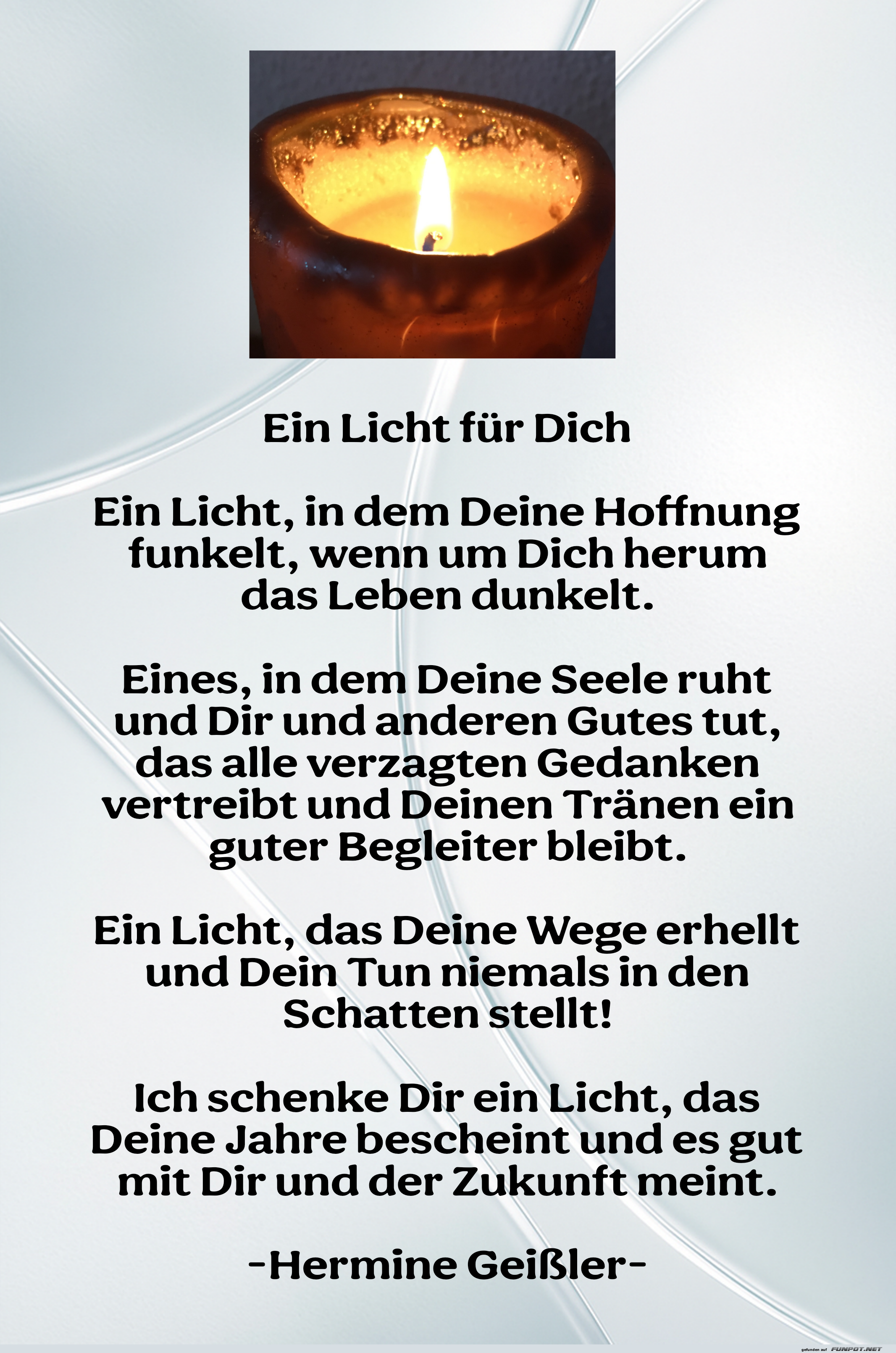 ein licht f�r dich