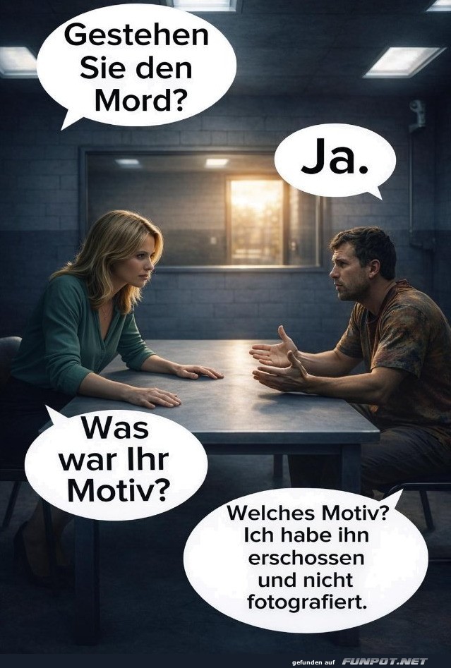 Gest�ndnis der etwas anderen Art