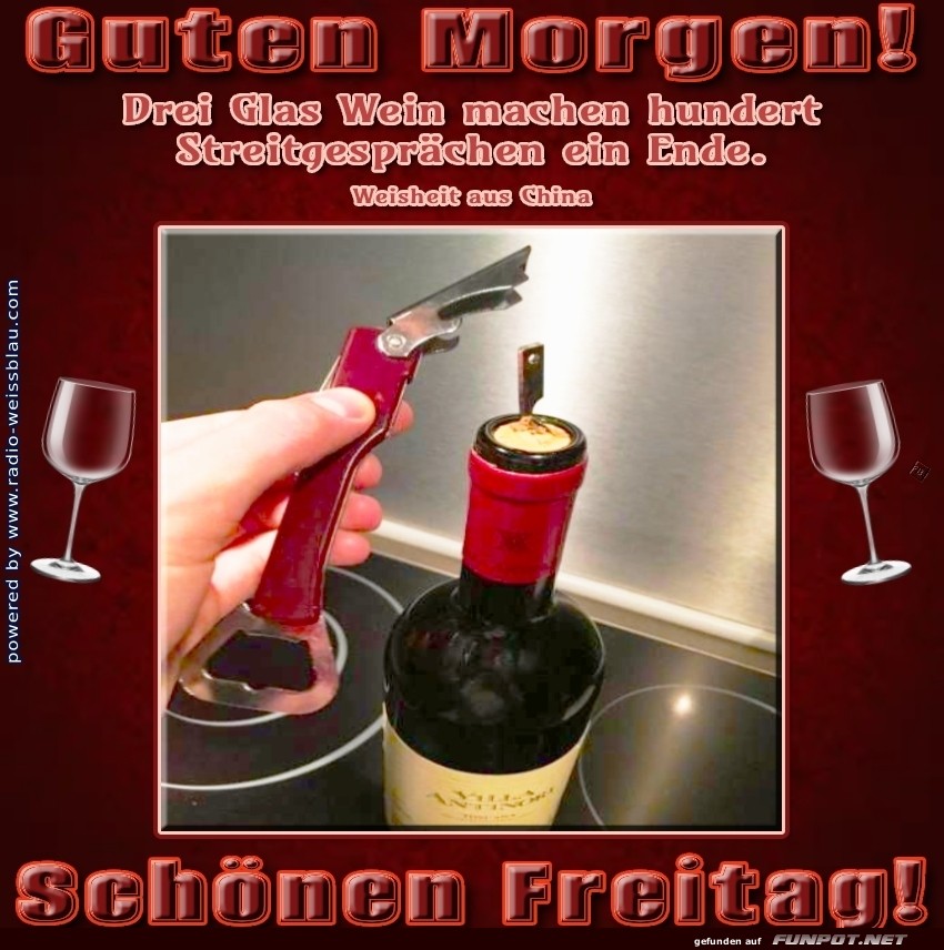Korkenzieher gegen Morgenmuffel