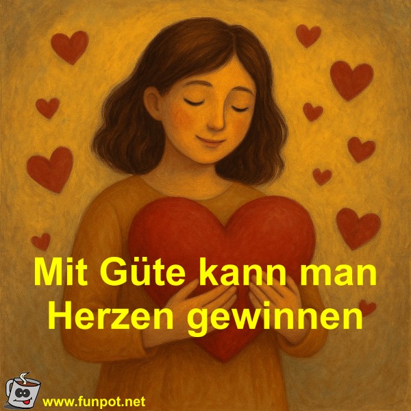 Mit G�te kann man Herzen gewinnen