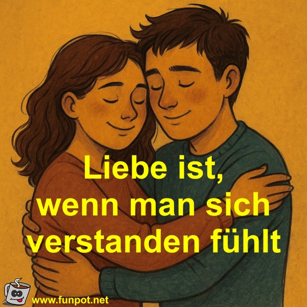 Liebe ist, wenn man sich verstanden f�hlt