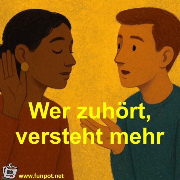 Wer zuhört, versteht mehr