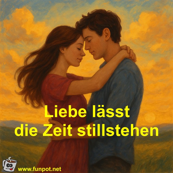 Liebe lässt die Zeit stillstehen Liebe lässt die Zeit stillstehen