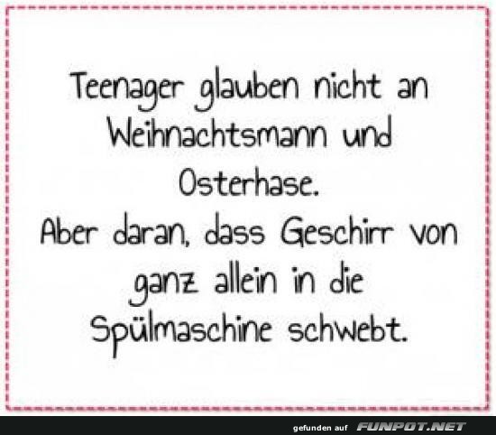 Das Wunder des schwebenden Geschirrs!