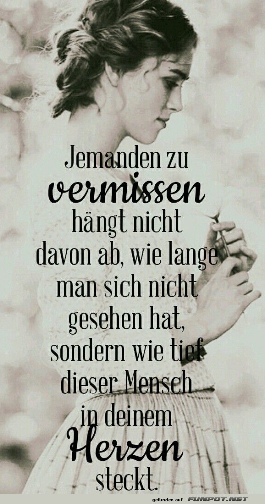 Gefühlvolle Gedanken im Blumenmeer