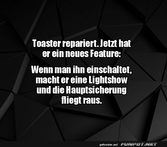 Der Rock'n'Roll Toaster