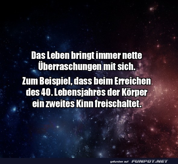 Wenn das Kinn eine Bonus-Feature ist