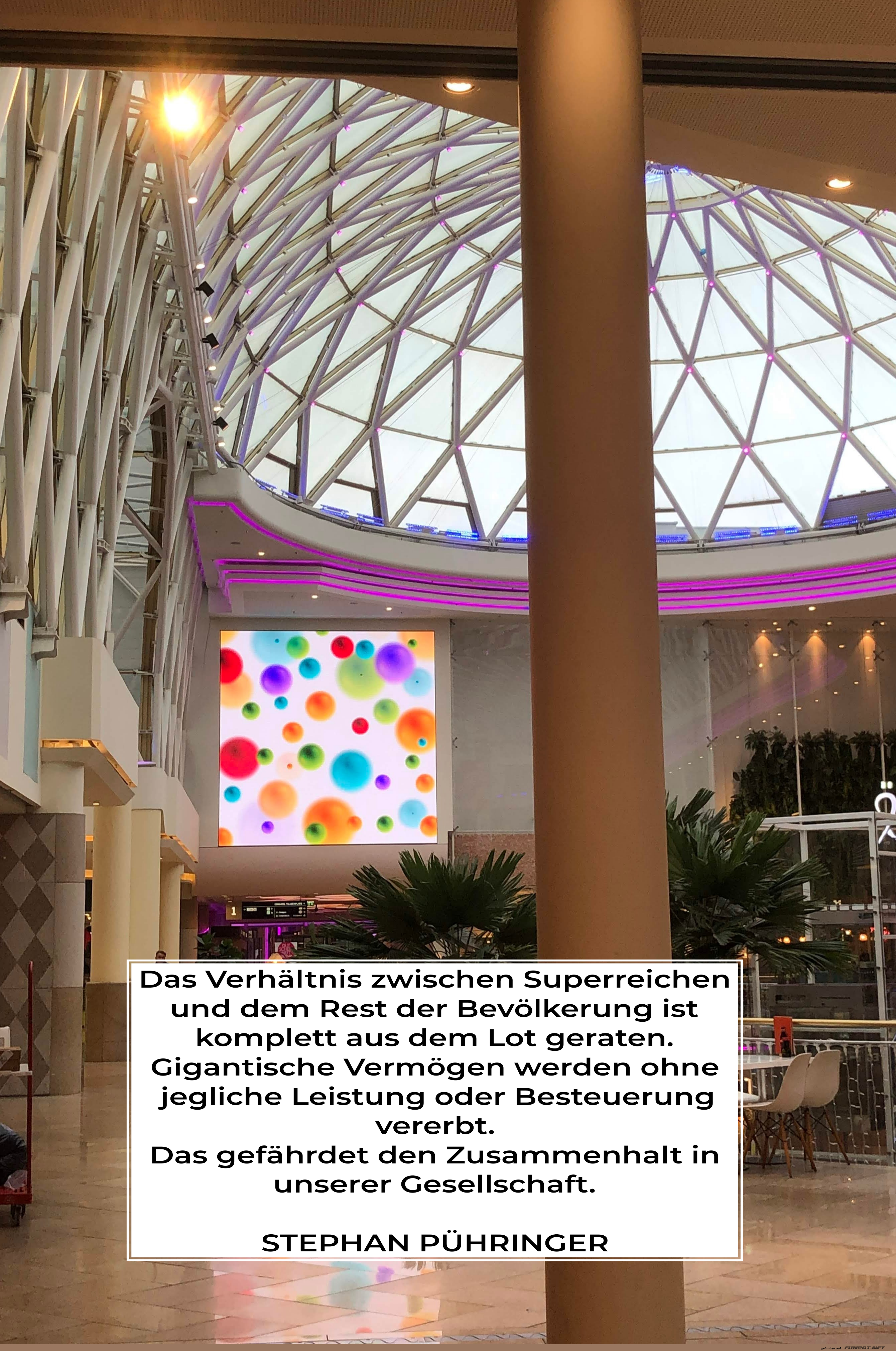 das verh�ltnis zwischen superreichen