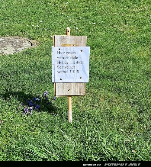 Vorsicht, gef�hrliche Killer-Wiese!