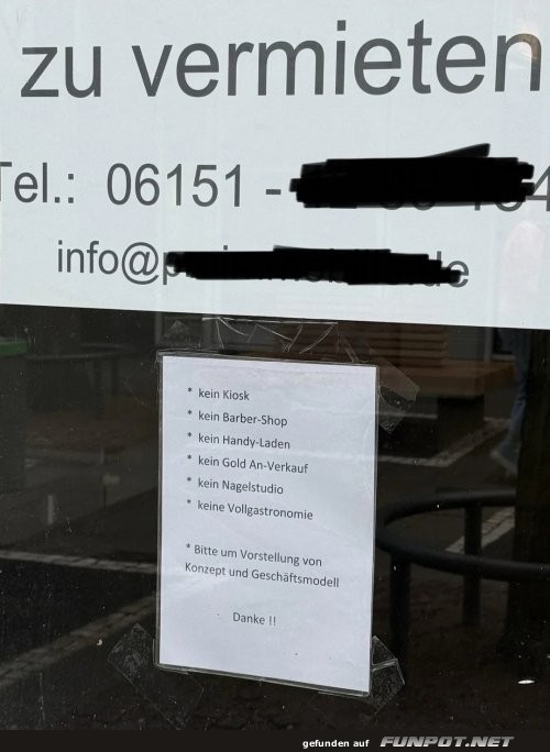 Laden zu vermieten: Die Kreativliste des Jahres!