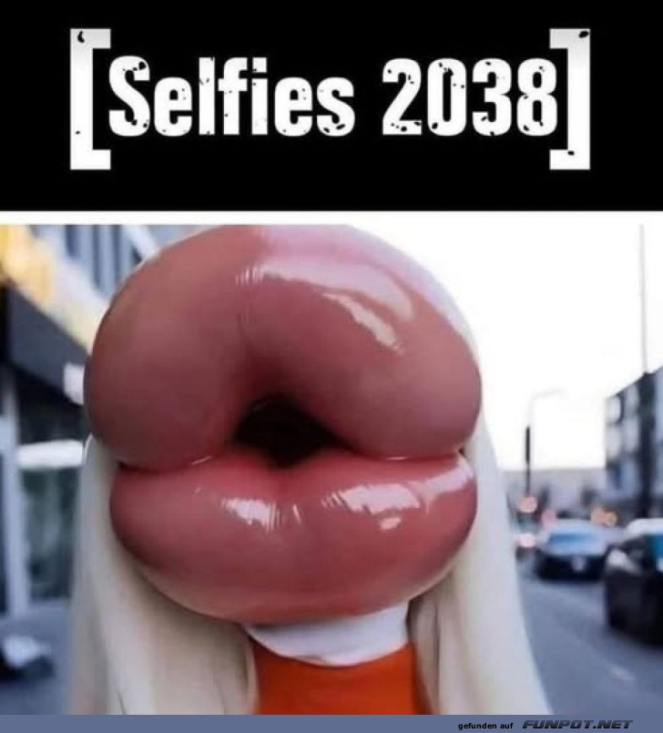 Zukunft des Selfies: Lippen voraus!
