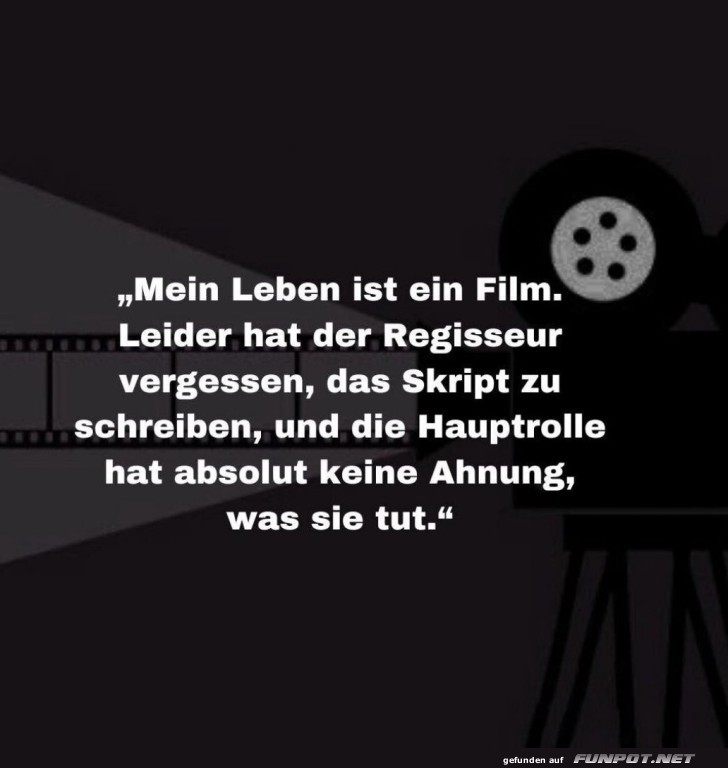 Wo bleibt das Drehbuch?