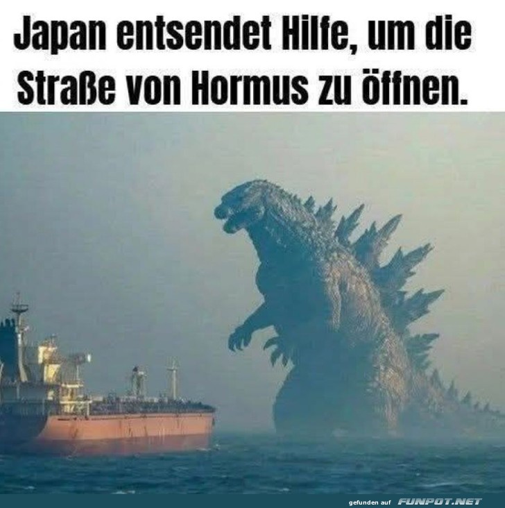 Godzilla als diplomatische L�sung!