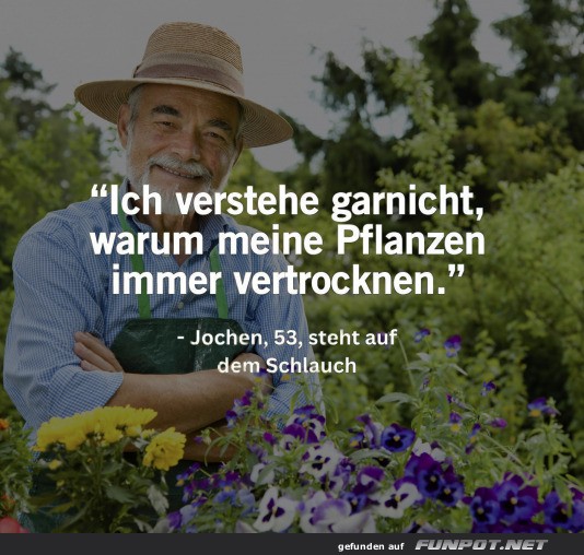 Gartenarbeit f�r Fortgeschrittene!