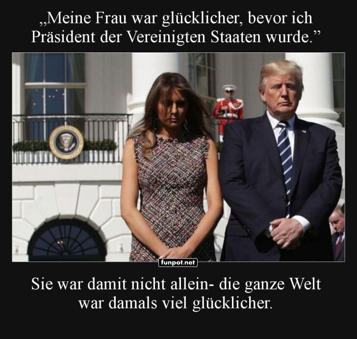 Pr�sident-Werden und Weltgl�ck