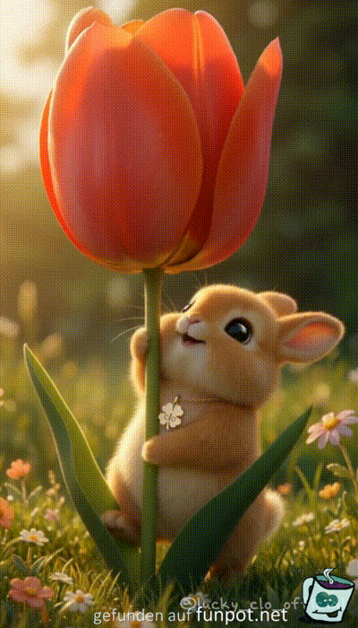 H�schen in der Tulpe