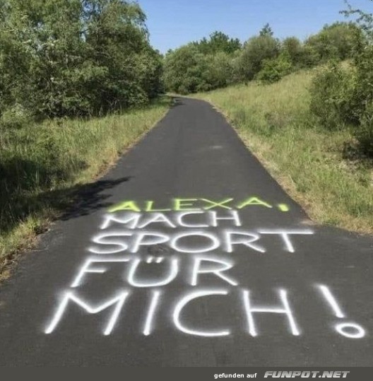 Wenn Alexa für Fitness zuständig wird!