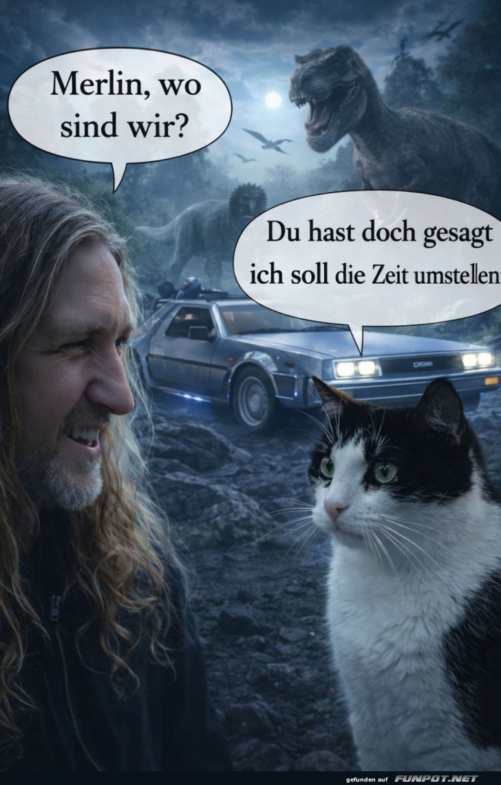 Zeitreisen mit Katzenverstand!