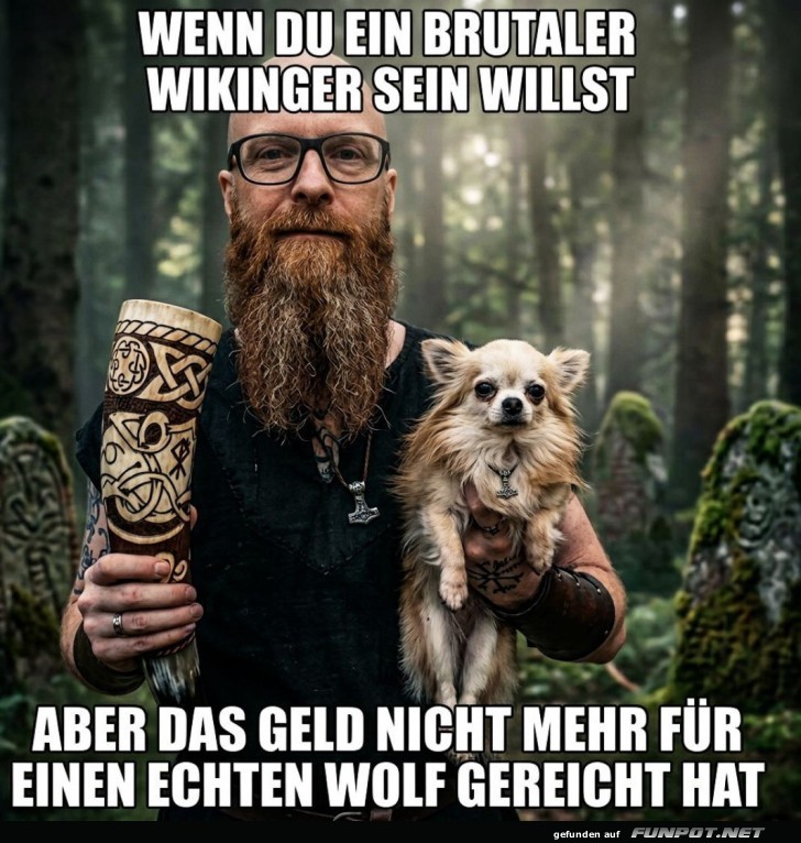 Viking Vibes im Hundemode