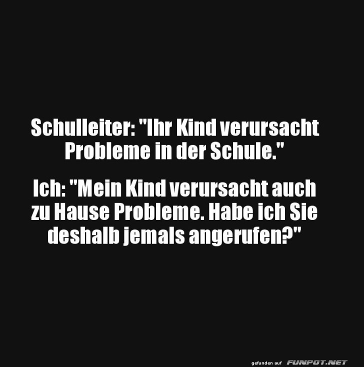 Eltern-Meeting mit Humor