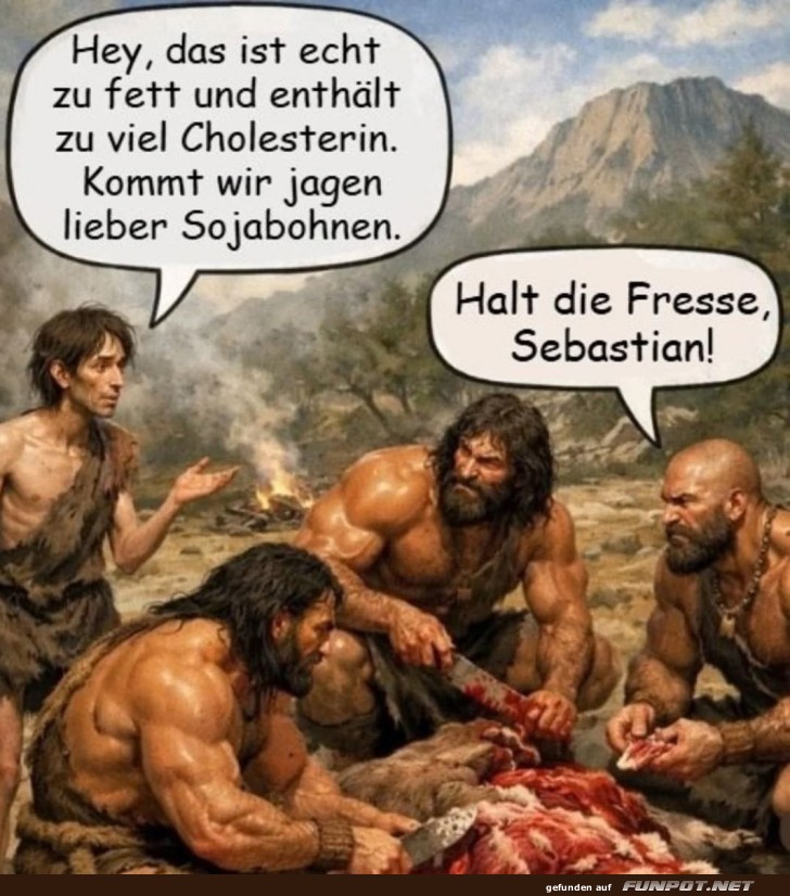 Steinzeitliche Di�tberatung gone wrong